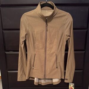 Kerrits Women's Peplum Jacket Mushroom Brown Small NWT